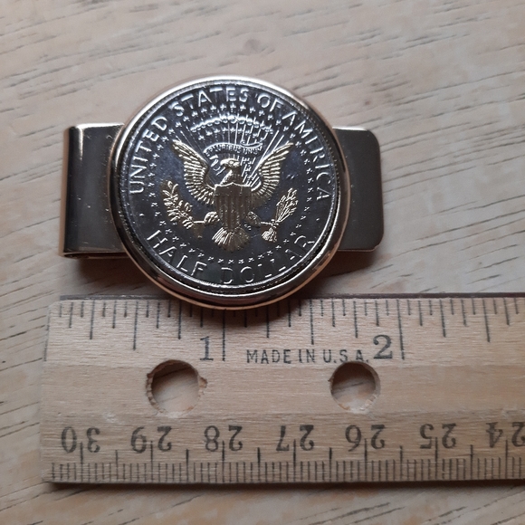 Collectors "JFK" U.S. Half Dollar Money Clip NWT - Picture 5 of 15